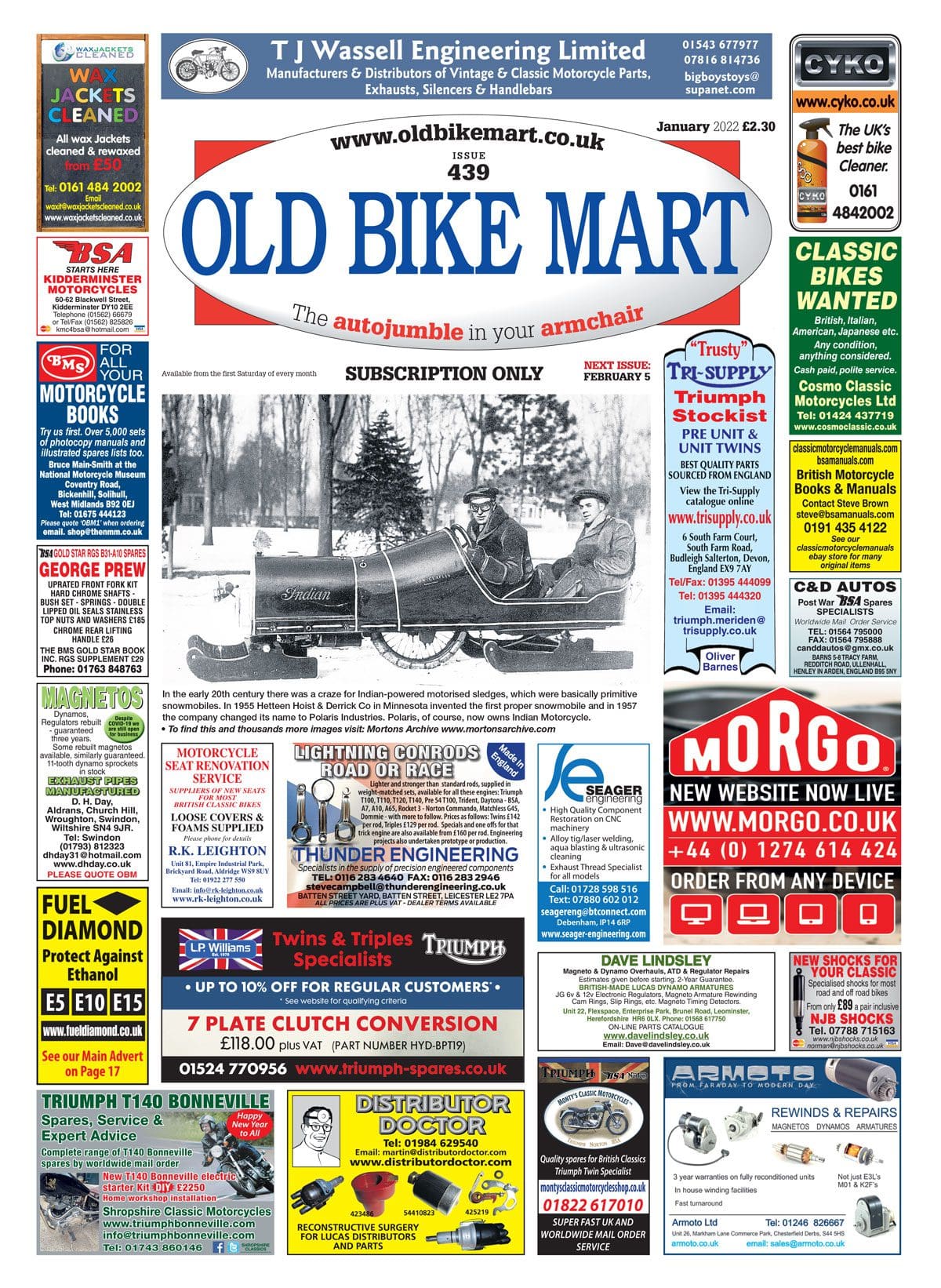 Classic motorcycles for sale in old shop bike mart